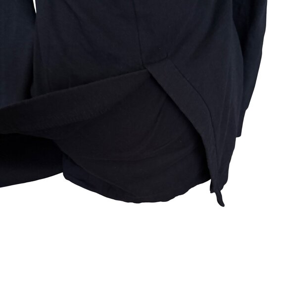 Quiksilver Womens Black Zip-Up Hoodie With Back Slit Detail XS - Picture 5 of 6